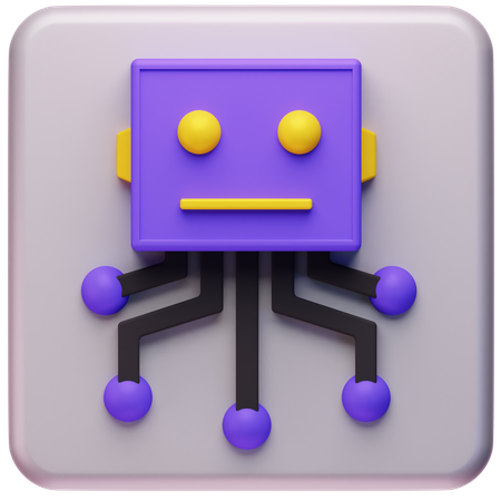 Robot  3D Icon