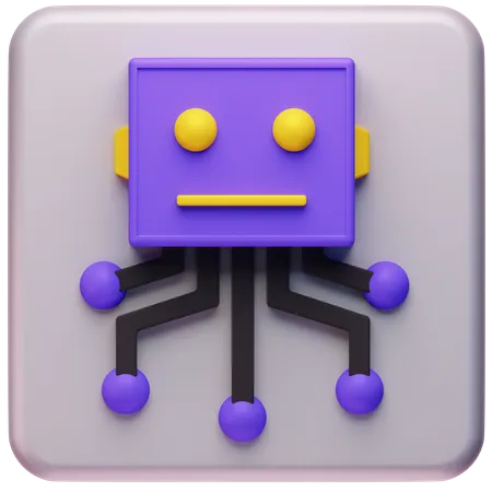 Robot  3D Icon