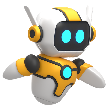 Robot  3D Icon