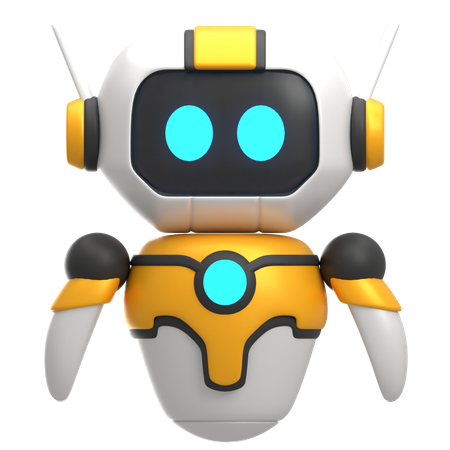 Robot  3D Icon