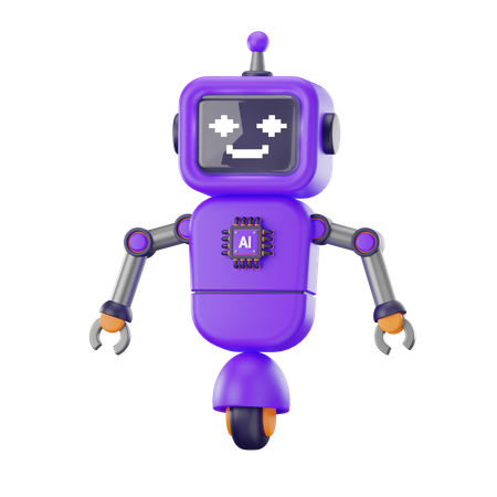 Robot  3D Icon