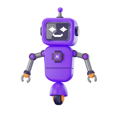 Robot  3D Icon