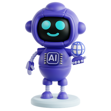 Robot  3D Icon