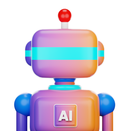 Robot  3D Icon