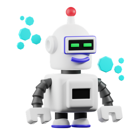 Robot  3D Icon