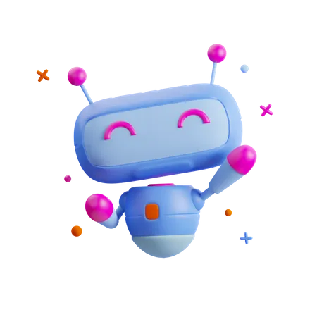 Robot  3D Icon