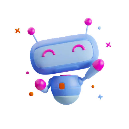 Robot  3D Icon