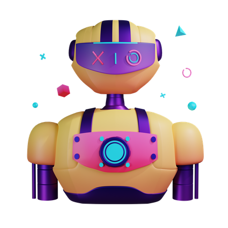 Robot  3D Icon