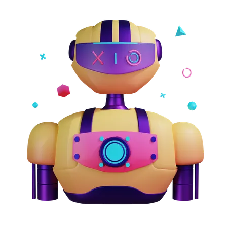 Robot  3D Icon