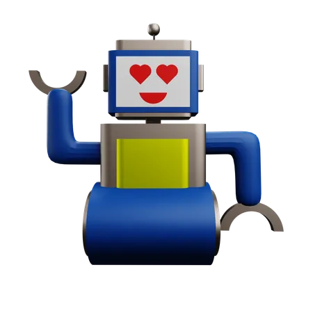 Robot  3D Icon