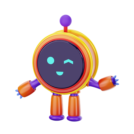 Robot  3D Icon