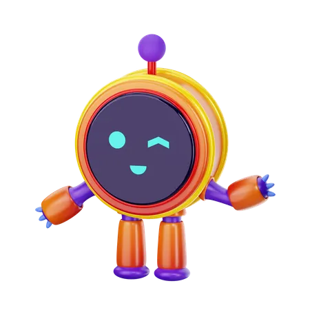 Robot  3D Icon