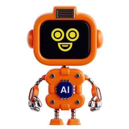 Robot  3D Icon