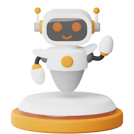 Robot  3D Icon