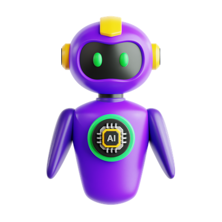 Robot  3D Icon