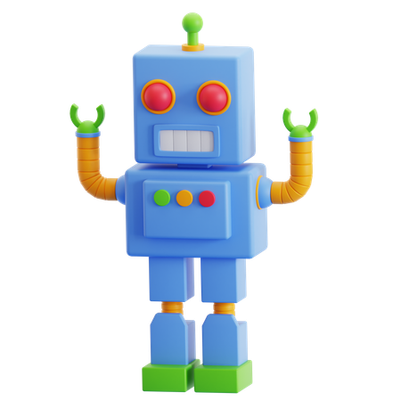 Robot  3D Icon