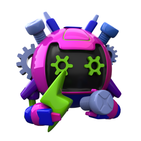 Robot  3D Icon
