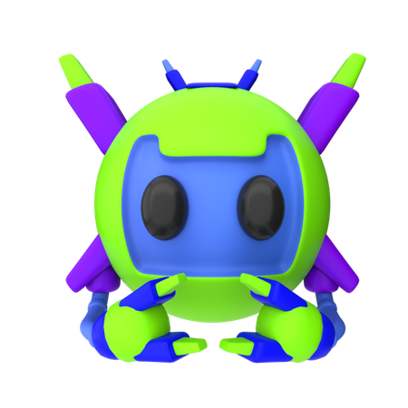 Robot  3D Icon