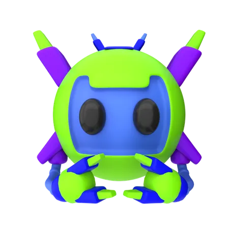 Robot  3D Icon