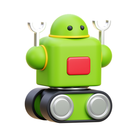 Robot  3D Icon