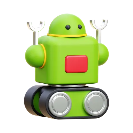 Robot  3D Icon