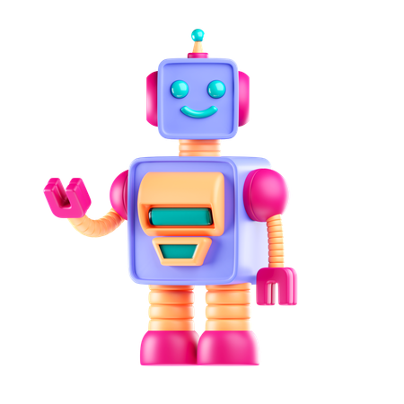 Robot  3D Icon