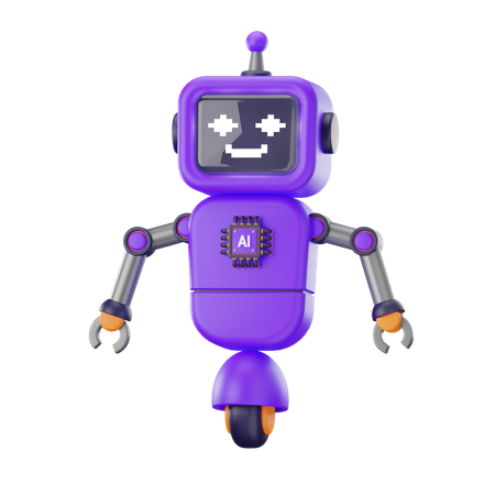 Robot  3D Icon