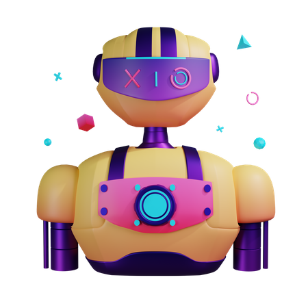 Robot  3D Illustration