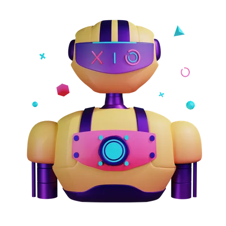 Robot  3D Illustration