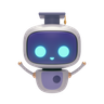 robot 3d logo