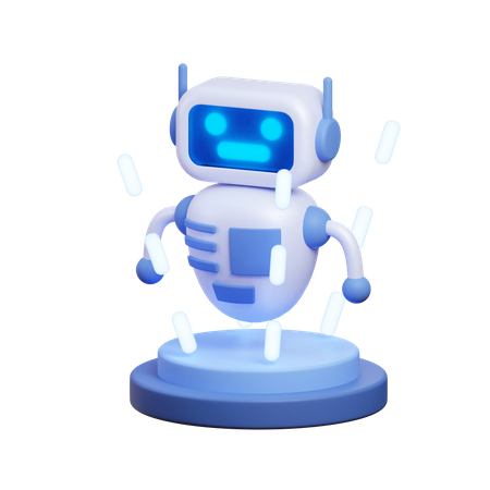 Robot 3D Illustration