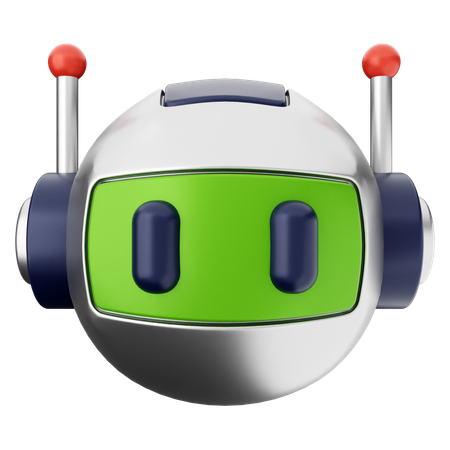 Du hast einen Roboter  3D Icon