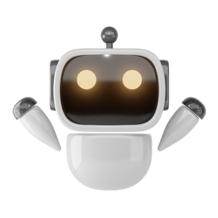 Tienes un robot  3D Icon