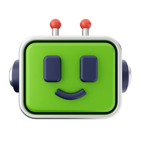 Robot Ai  3D Icon