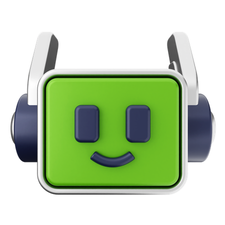 Robot Ai  3D Icon