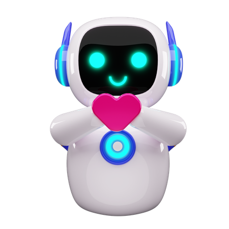 Amor robot  3D Icon