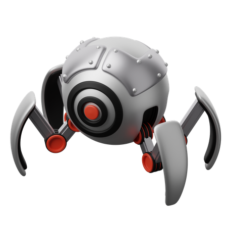 Robot araignée  3D Icon