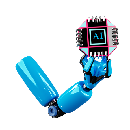 Robot Arm  3D Icon