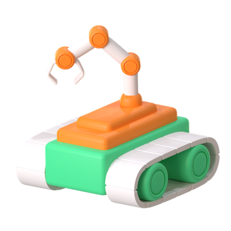 ロボットアーム  3D Icon