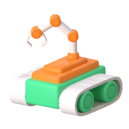 ロボットアーム  3D Icon