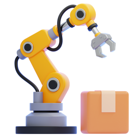 Robot Arm  3D Icon