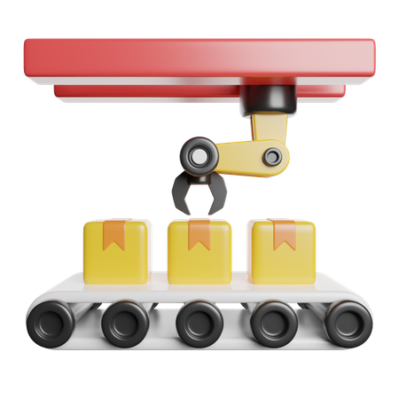 ロボットアーム  3D Icon