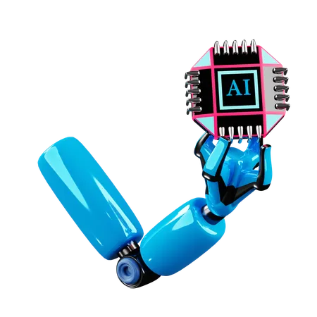 Robot Arm  3D Icon