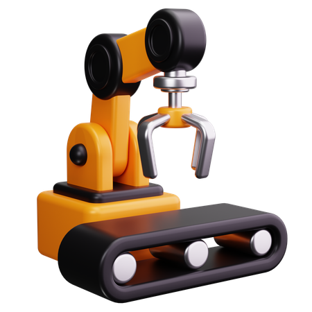 Robot Arm  3D Icon