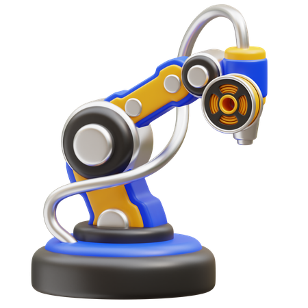 Robot Arm  3D Icon