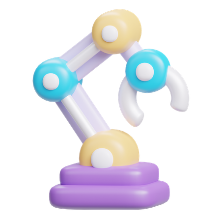 Robot Arm  3D Icon