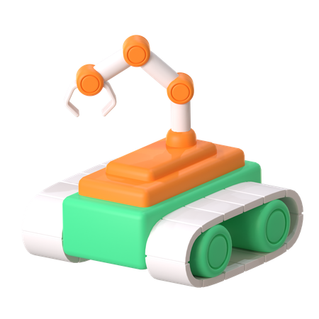 Robot Arm  3D Icon