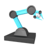 graphics of robot arm