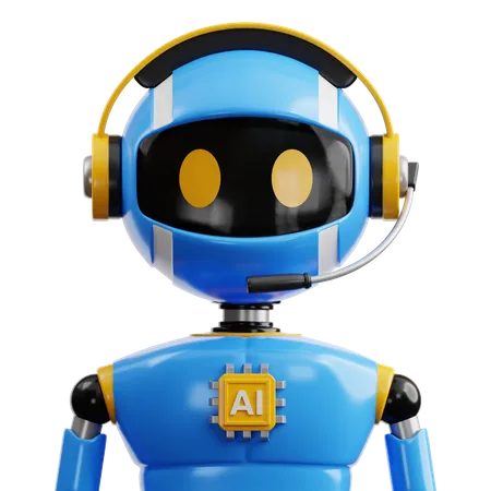 Robot Assistant  3D Icon