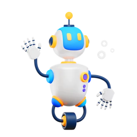 Robot avancé  3D Icon